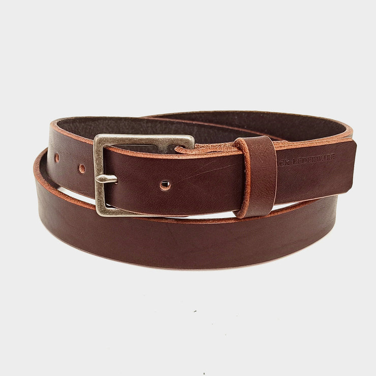 Rindleder Gürtel 3 cm