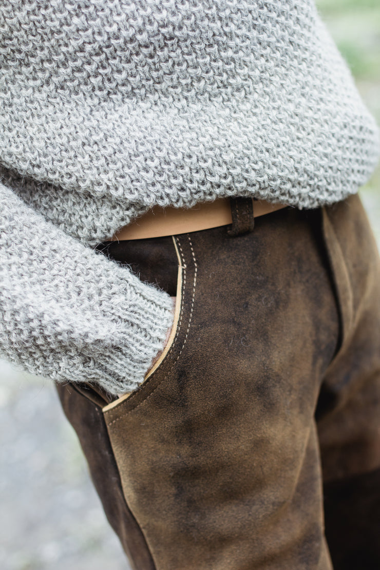 Hose Herren "Jagd" Hirschleder