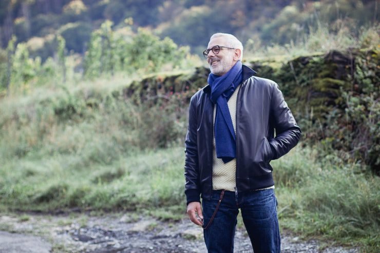 Merinoschal "Monochrom"