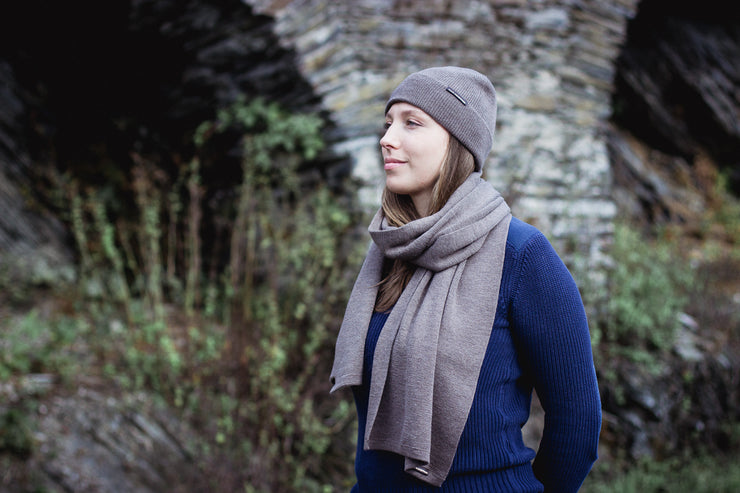 Merinoschal "Monochrom"