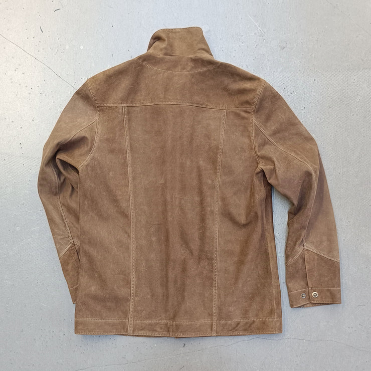 "Chore Jacket" Ziegenleder gewachst