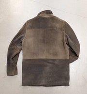 Einzelstück Nr 9 geknöpfte Jacke lang Hirschleder Gr. 50