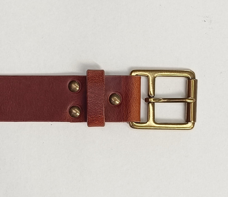 Rindleder Gürtel 3,5 cm