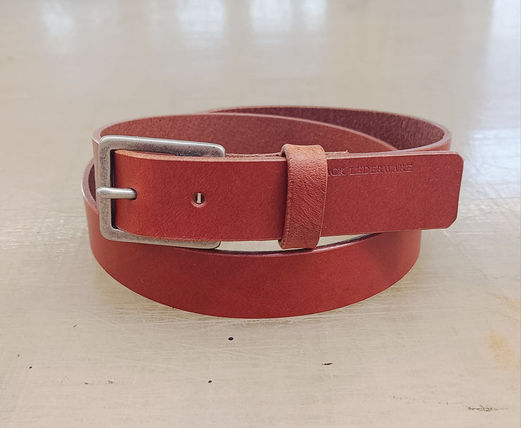 Rindleder Gürtel 3 cm