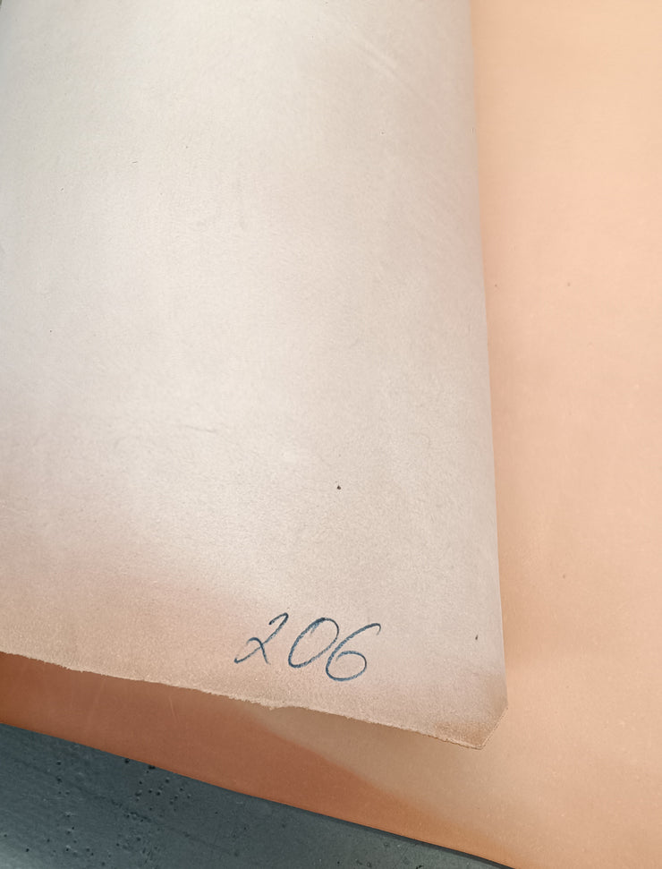 Rindleder vegetabil 1/2 Haut, 2 mm stark