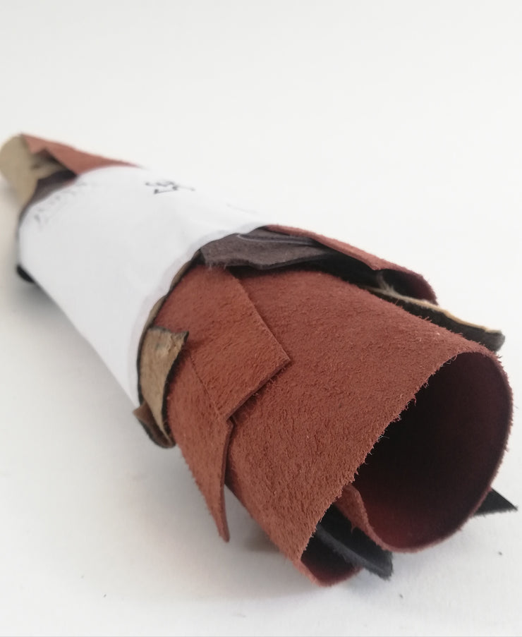 Lederreste gemischt ca. 300 gr. Hirsch, Pferd, Rind