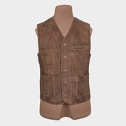 Weste Herren "Bockvelours"