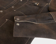 Jacke Herren "Welders Jacket" Hirschleder