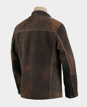 Jacke Herren "Welders Jacket" Hirschleder